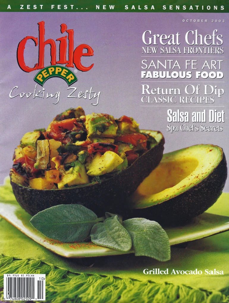 Chile Pepper Magazine Cover